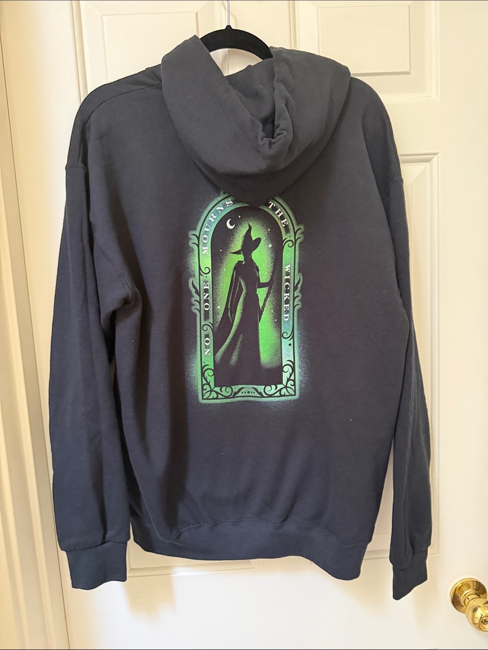 Wicked Black Hooded Sweatshirt